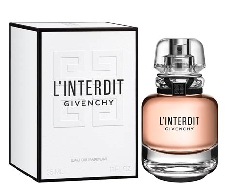 note interdit givenchy|l'interdit by givenchy for women.